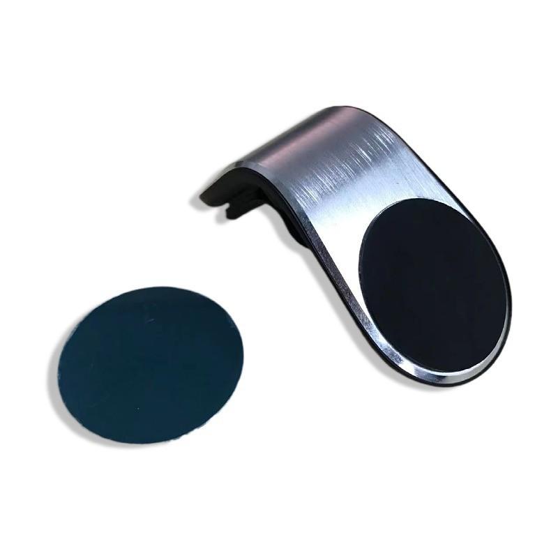 Magnetický držák na mobilní telefon do auta, klip na upevnění L držáku, mimo trend