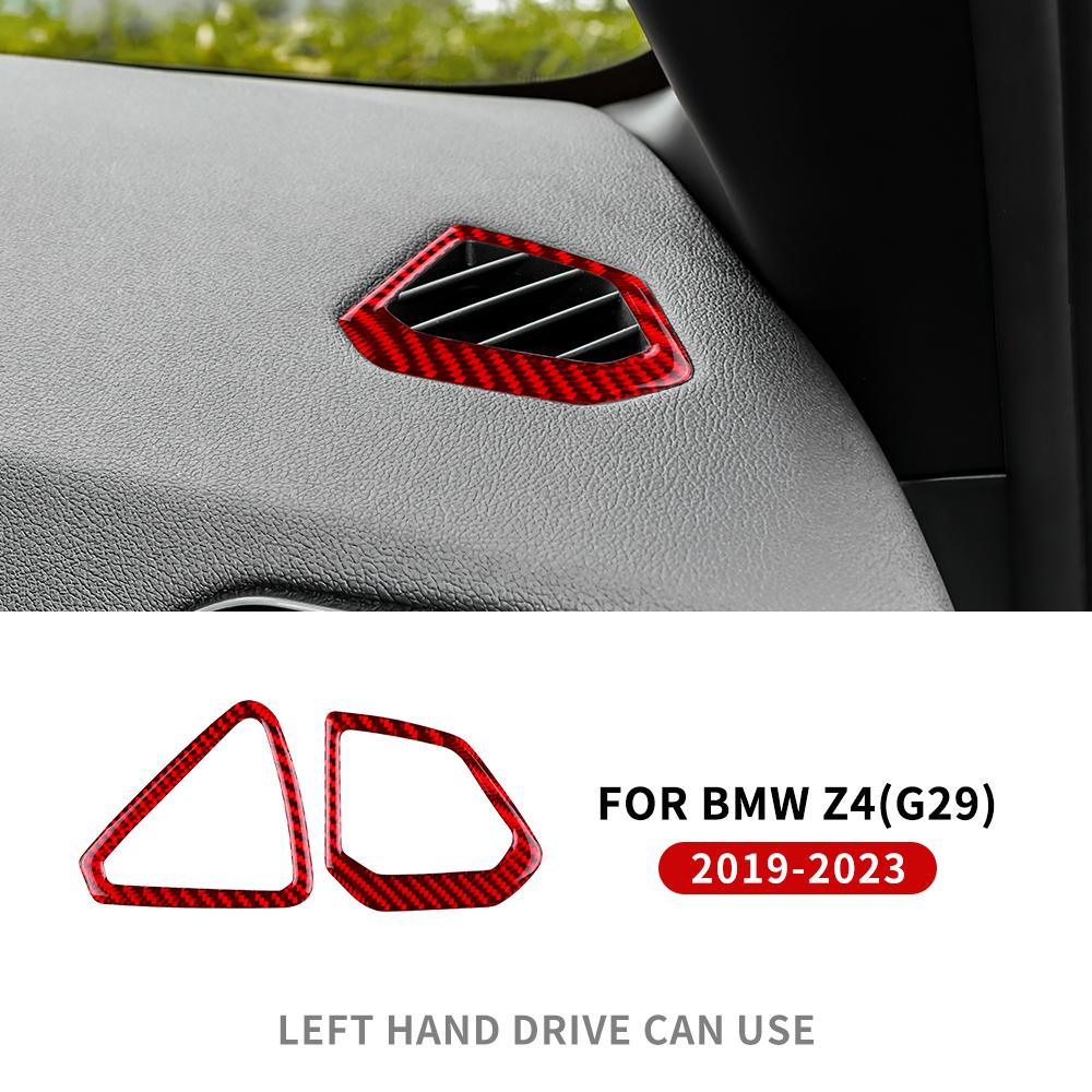 Carbon Fiber Switch Cover Trim for BMW Z4 G29 2019-2023 Interior Accessories