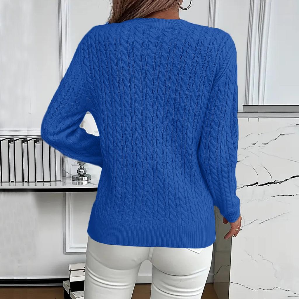Womens Sweaters Long Sleeve Fall Soft Lightweight Knit Loose Sweater Tops