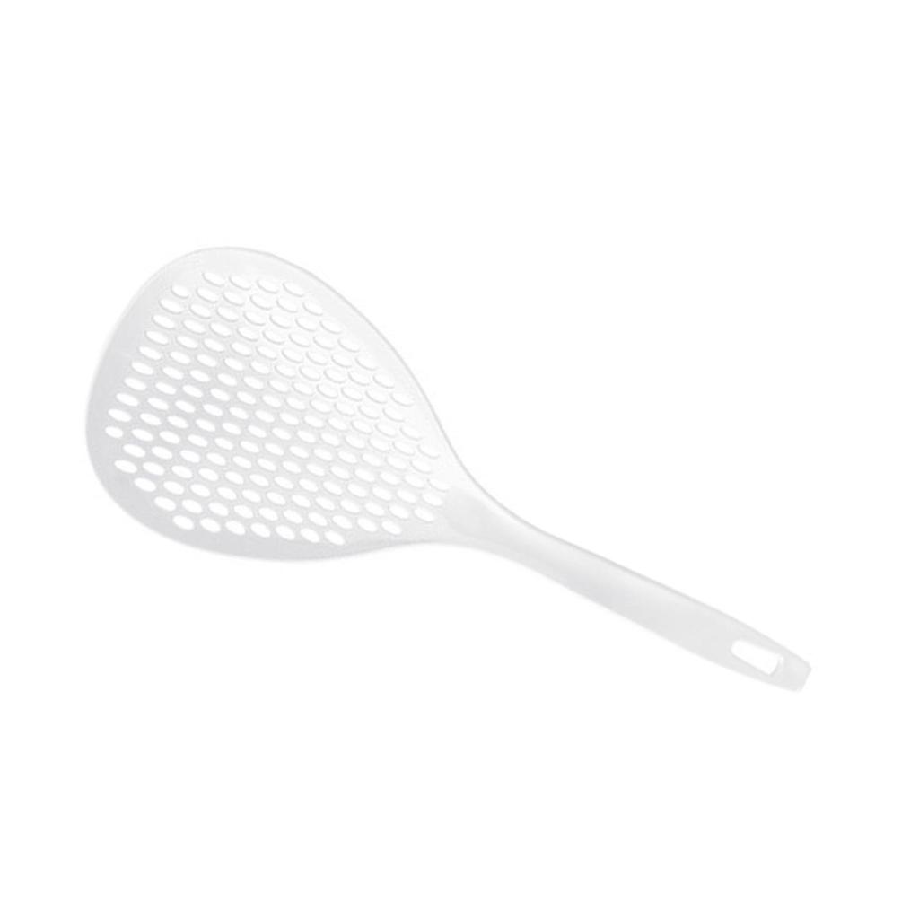 Slotted Spoon Plastic Heat Resistant Handle Multifunctional Japanese Skimmer Spoon Kitchen Supplies