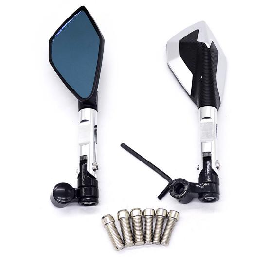 

Отличные зеркала для мотоциклов с ЧПУ, широкое применение металла серебряный