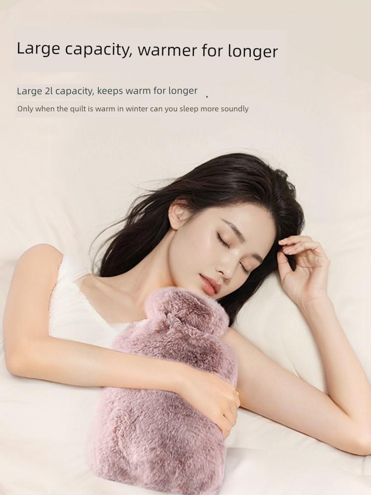Hot Water Bottle for Warming Hands and Stomach, Thickened Explosion-Proof, Special for Bed Use, Foot Warmer, In Various Sizes, New