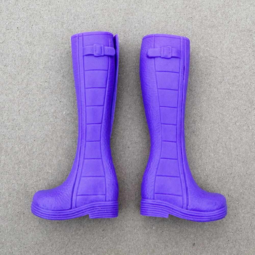 1/6 Doll Shoes Long Boots For Feet About 3.4cm Wonder Lady Doll Decors Girl Collection Toys DIY Playing Doll Accessories Shoes