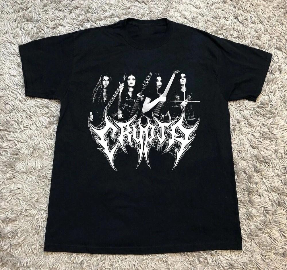 HOT Crypta Band Black Cotton All Size S-5XL Gift Fans T-shirt