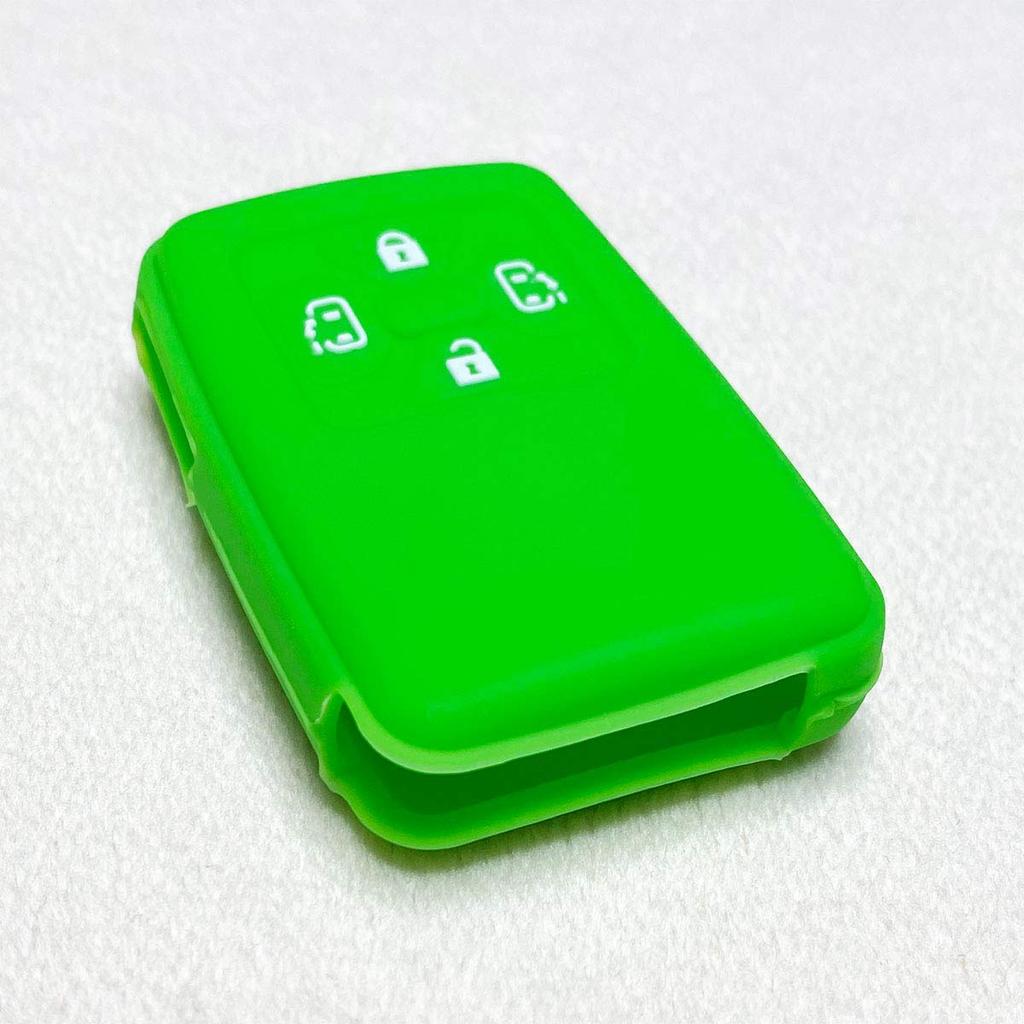 [IKT] Silicone Cover for Toyota Cars Smart Key 4 Buttons Green/Alphard/Vellfire/Estima/Noah 60/70 Series/Voxy 60/70