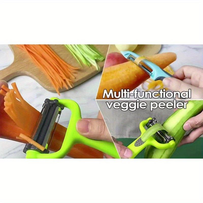 3in1 Fruit Peeler, Kitchen Vegetable Peeler, Potato Peeler, Fruit Grater, Multifunctional Vegetable Cutter, Fruit Skin Scraper