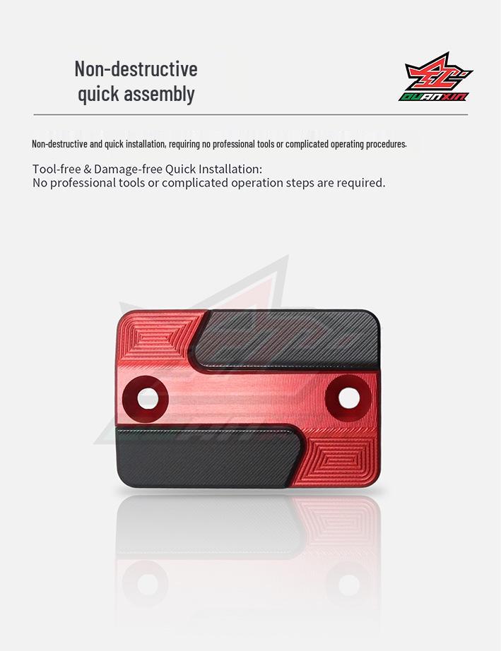 Aluminum Alloy Brake Master Cylinder Oil Tank Cover for PCX160/125/150