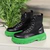 Martin Boots Trendy Boots Platform Spring and Autumn New Men's Boots Flying Woven Boots Men's Martin Boots Shoes