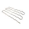 BBQ Sausage Roller Rack, Hot Dog Roller Grill, Stainless Steel Sausage Griller with 360° Rolling Design -Free Rack for Camping Outdoor Family Cookouts