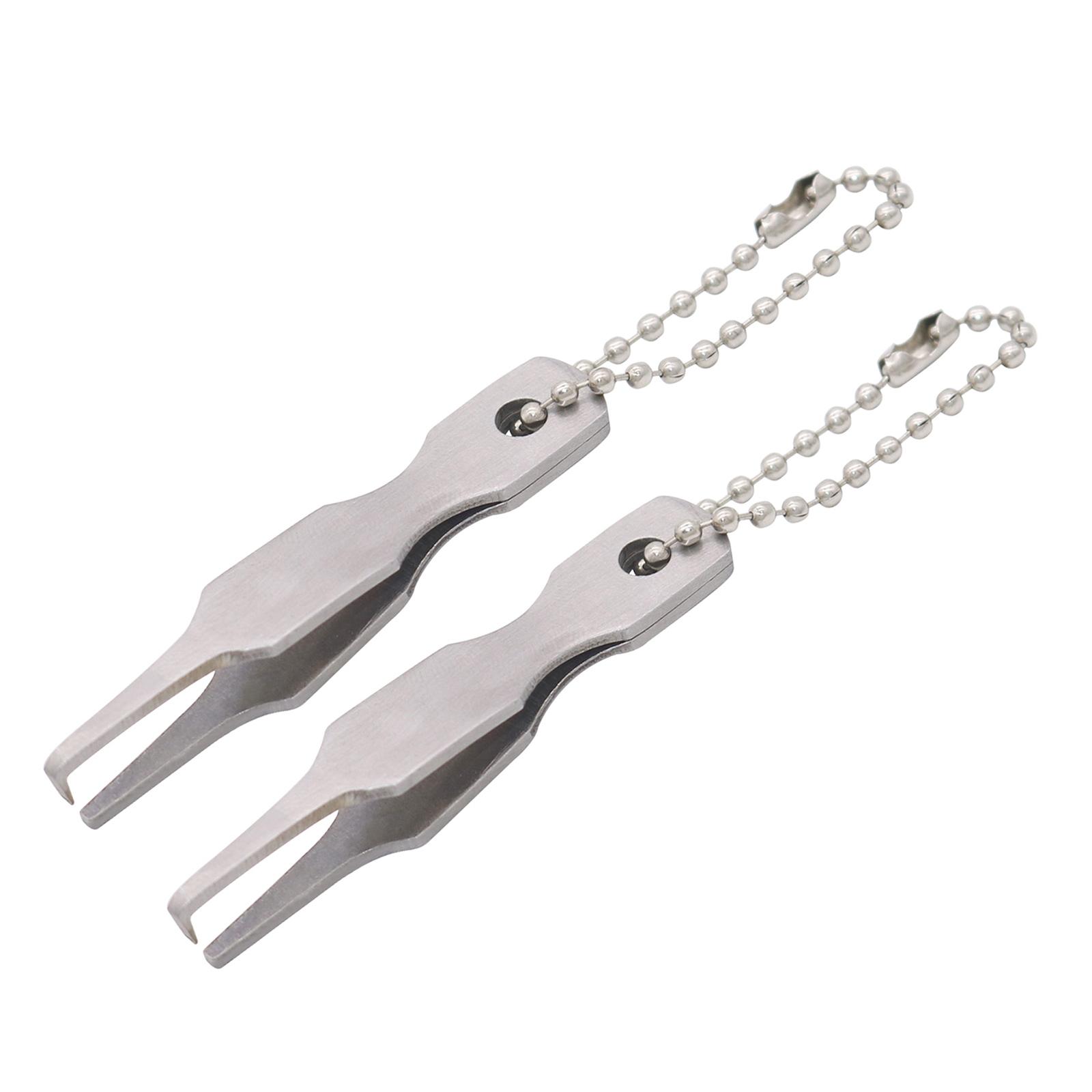 

Double Loop Opening Pliers Fishing Line Pliers Fishing Tackle Accessories Fishing Line Tweezers Split Rings Opener Tool серебряный