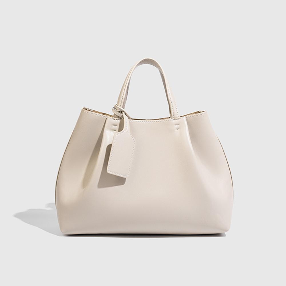 

Fashionable Top Handle Tote Bag Solid Color Simple Shoulder Bag Luxury Design Handbags for Women Ruched Bucket Bags Clutch