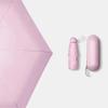 Small and Portable Solid Color Dual Use Sunshade and Rain Protection Umbrella for Women