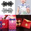 Hand Sewing Button Fasteners Chinese Knot Closure Cheongsam Frog Buttons Gold Silk Buckle Clothes Tang Suit Decoration