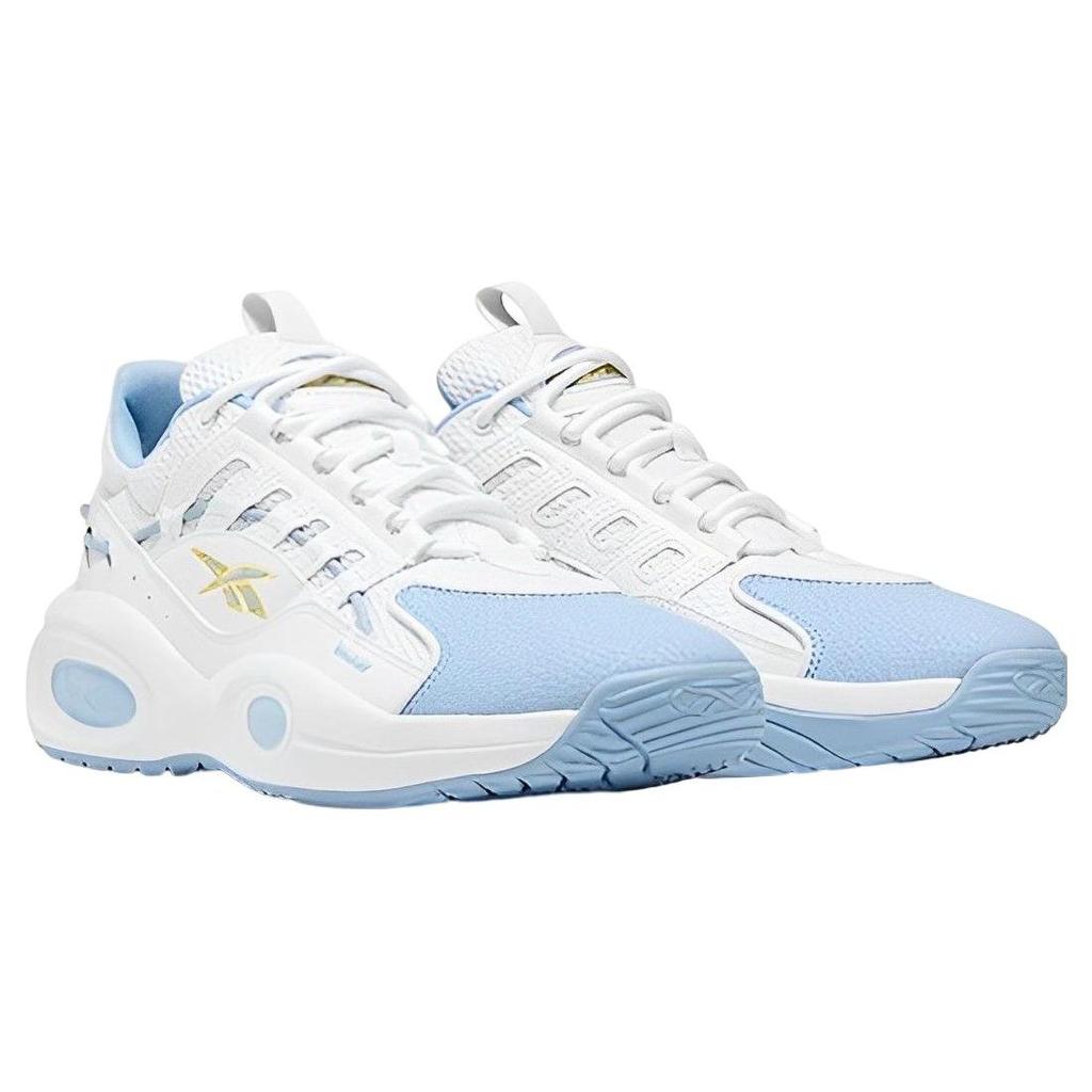 Reebok Solution Mid Nuggets Men Sneakers White Footwear-White Fluid-Blue GX8930