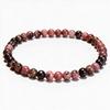 Natural Crystal Bracelet for Women Men, 8mm Semi-Precious Gemstone Beaded Stretch Bracelet, Yoga Chakra Energy Jewelry, Unisex Gift