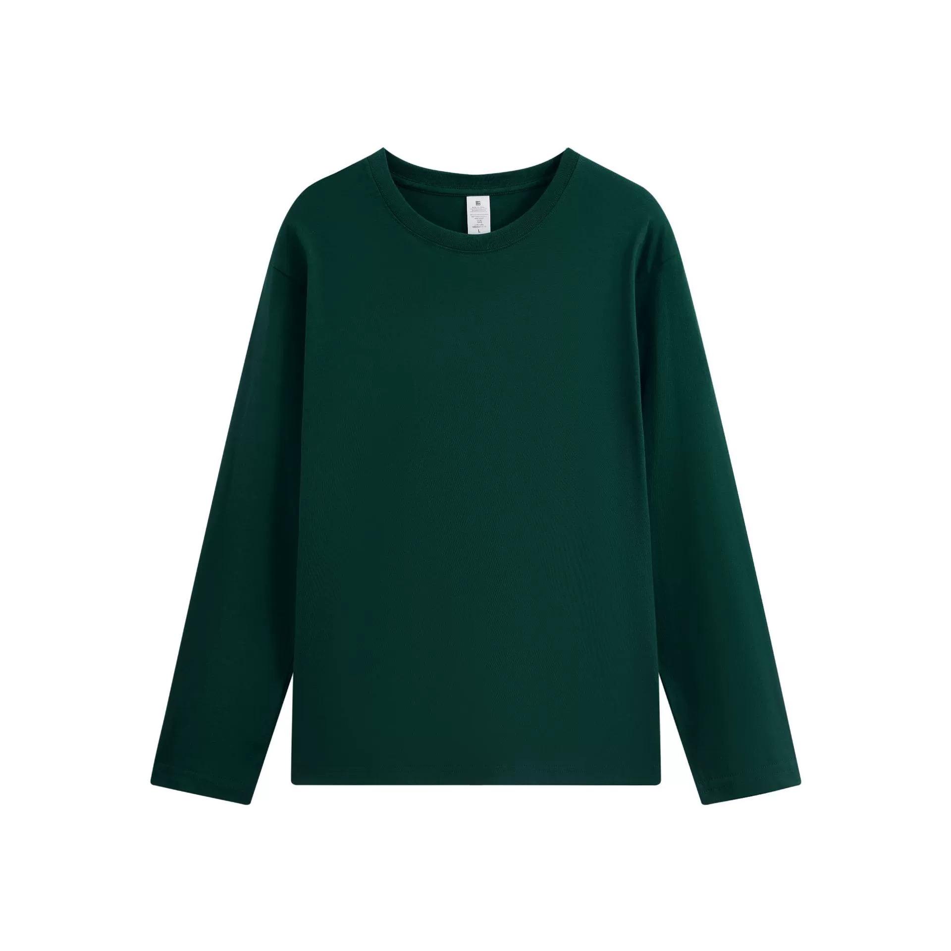 

220g Inner Layer Base Shirt, , Long Sleeve, Cotton, Straight Shoulder, Round Neck, Color Shirt L