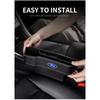 Organizér do mezery autosedačky Multifunkční úložný box Kapsa na pohár Pro Ford Focus Mk2 Mk3 Fiesta Ranger Mondeo S-MAX Kuga Mustang
