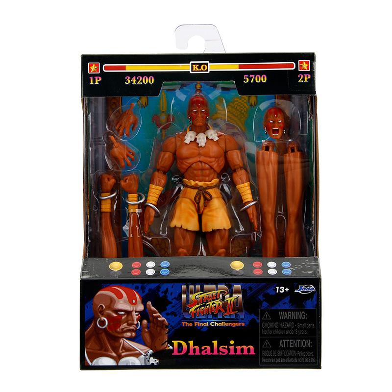 Jada Street Fighter 6 Blanka Sagat Vega Figurine Action Model Plaything Anime Street Fighter Figurine Doll Collect Ornament Present Custom