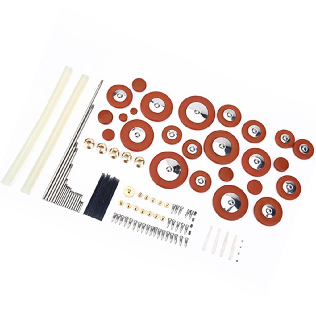 1 Set Alto Saxophone Repair Tools Alto Sax Musical Instrument Screws Pad Nut DIY Accessories