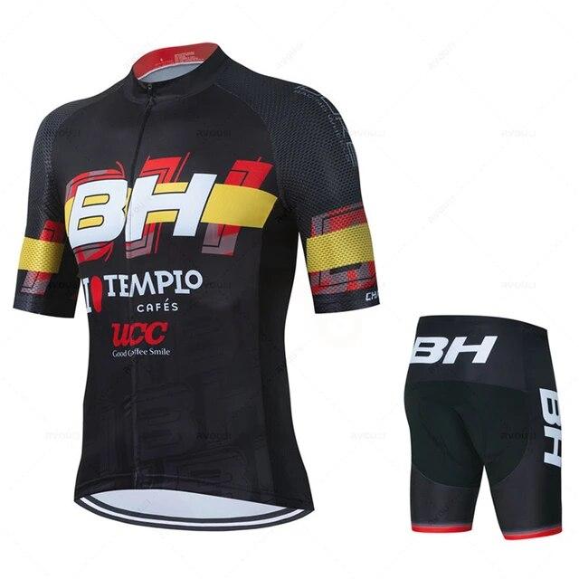 

2024 Новий BH Pro Bicycle Team з коротким рукавом Maillot Ciclismo Чоловіча горна веломайка Літній дихаючий велосипедний одяг Hombre S