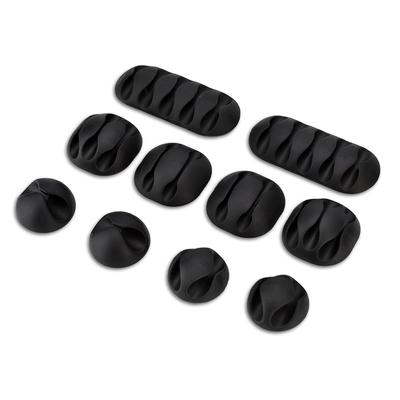 10pcs Clips de Câble de Bureau Universels Support de Cordon de Bureau Organisateur de Câbles