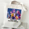 Hot sale Kpop Korean Witch Hunter Girls Group printed canvas bag for women's daily shopping bag