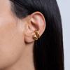 Punk Piercless Ear Clip Earring for Women Classic Gold Color Trendy Earcuff Earrings Girl Y2K Gift Simple Daily Wear Jewelry