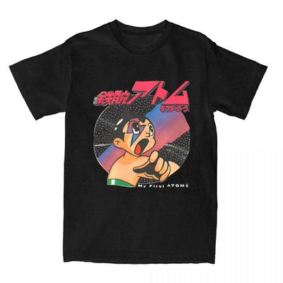 Mode Japan Manga Astro Boy T-Shirt Herren Damen Pure AstroBoy Mighty Atom T-Shirt Druck Kleidung