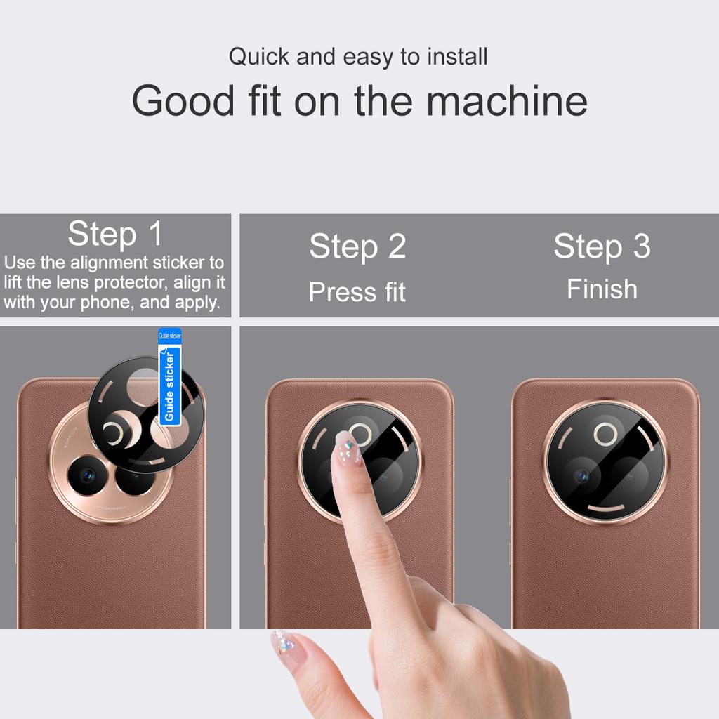 For Realme P3 Pro 5G Glass IMAK High Definition Integrated Glass Lens Film