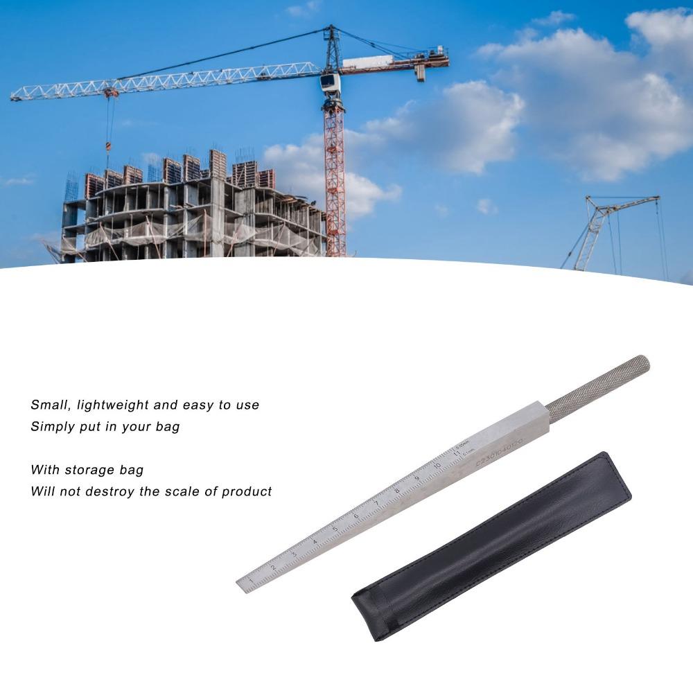 Stainless Steel Gap Feeler Double Scale Hole Measure Tool Feeler Gauge  Gap Measurement