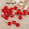 Transparent Round Acrylic Flat Beads for DIY Projects