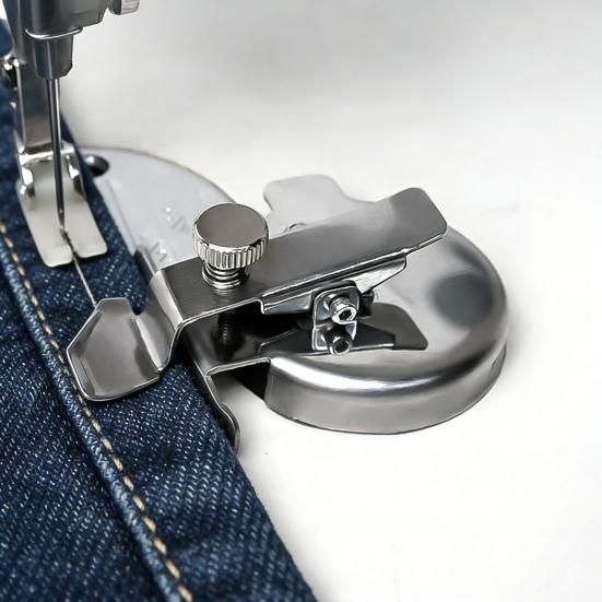 Yousheng 1/2/3Pcs Adjustable Round Magnetic Seam Guide Multi-Functional Magnetic Guide Clamp Tool Universal Sewing Machine Attachments Accessories