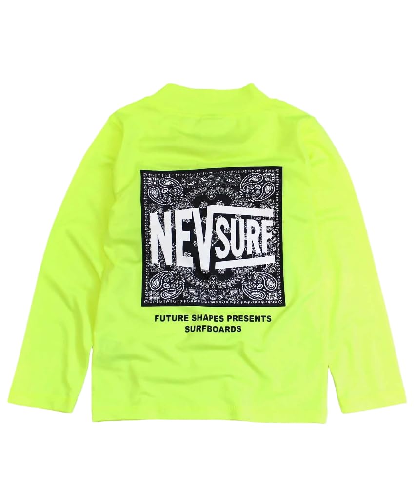 

Улучшенный рашгард с длинным рукавом Streetwear N33-01 , Детский, Желтый/B