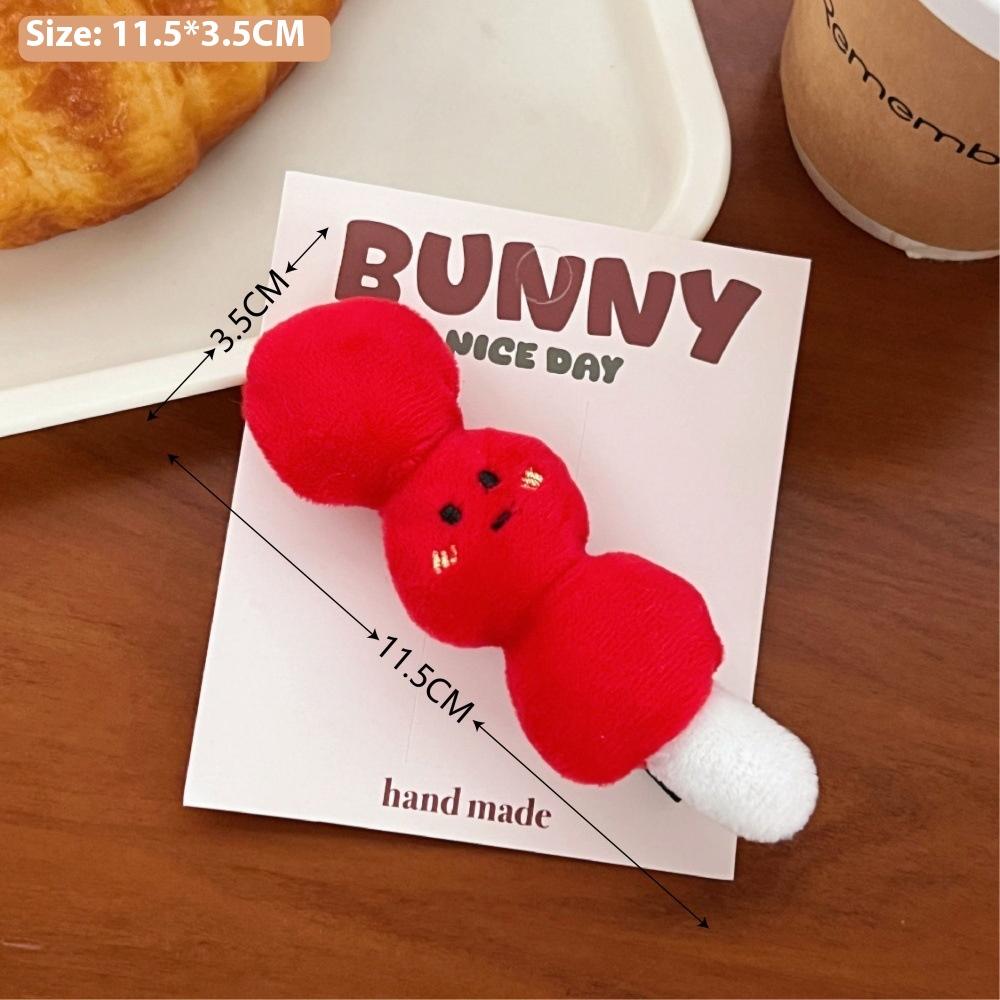 Creative Cartoon Food Plush Doll Pendant Girl Versatile Keychain Backpack Pendant Decorative Doll
