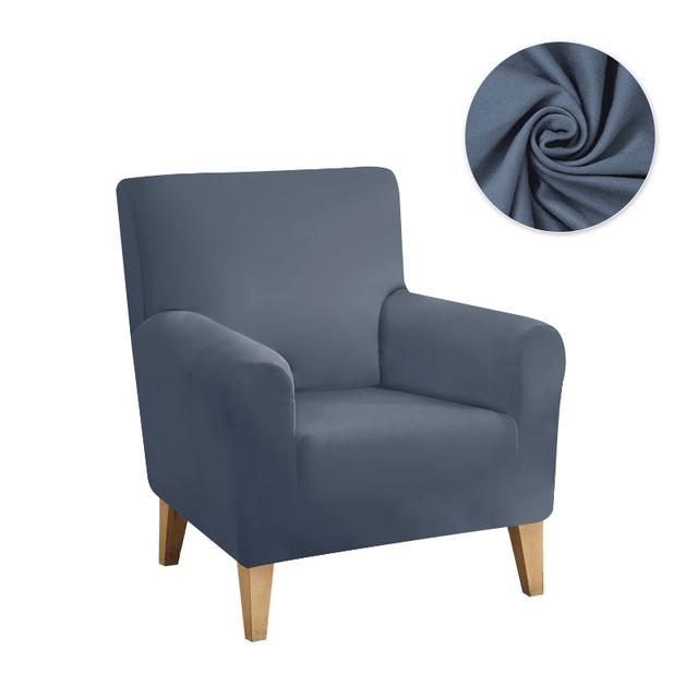 

Водонепроницаемый тканевый чехол для одного дивана, эластичный плед, противоскользящие чехлы для кресел, чехол для одного стула для дома, гостиной One