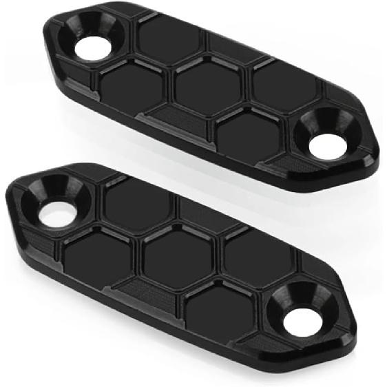 For Ninja ZX 636 ZX-6R ZX6R 2024 2025 Motorcycle Rear View Side Mirror Block Off Plates Accessories ninja zx636 zx-6r zx6r (black)