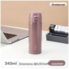 LocknLock Mousse 316 Stainless Steel Pop-up Lid Insulated Water Bottle