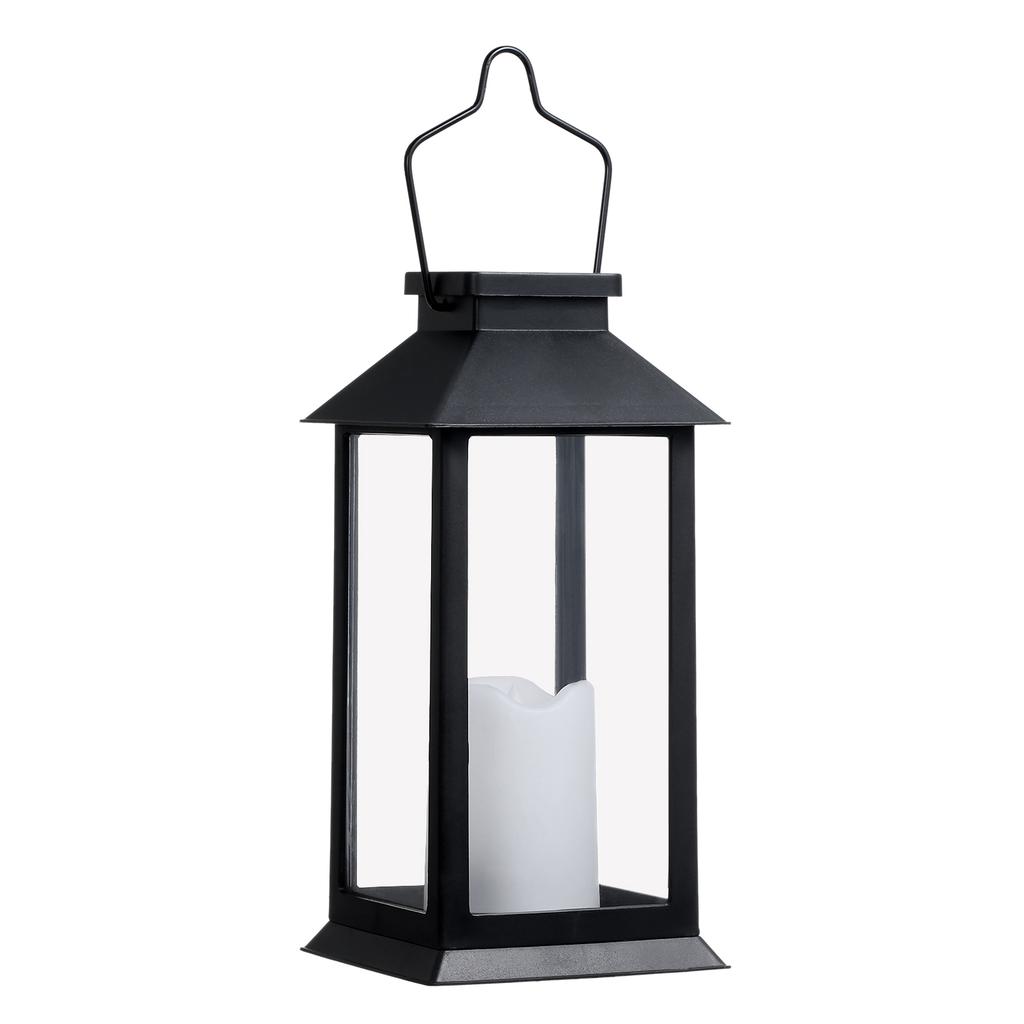 Tomshine Solar Powered Lantern Lights with LEDs Flameless Candle Outdoor Garden Hanging Lanterns Decorative for Table Backyard Party Garden