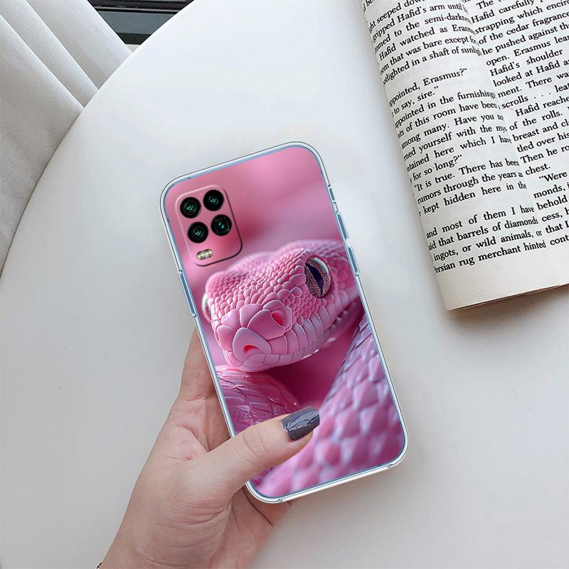 BH15 Cobra Snake Transparent Phone Case for Motorola Moto G40 G04 G05 One Ace Action Fusion + Plus Hyper Macro Vision Zoom