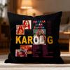 Hot KKAROL Ged Cushion Cover Soft Washable Pillow Case Multi-Scene for Couch Bed Travel Office Use