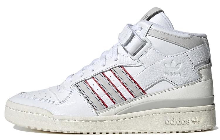 adidas originals Forum Mid White Grey Red H03434 40