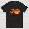 Cracker Shredder Vintage Rock Cotton Summer Casual Cool Loose T-Shirt
