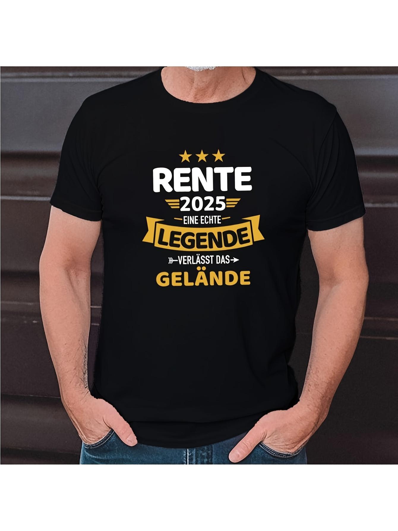 T-Shirt y2k Retirement Legend T Black/White XL