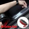 1M*M Car Door Sill Edge Carbon Fiber Rubber Anti-scratch Strip Accessories