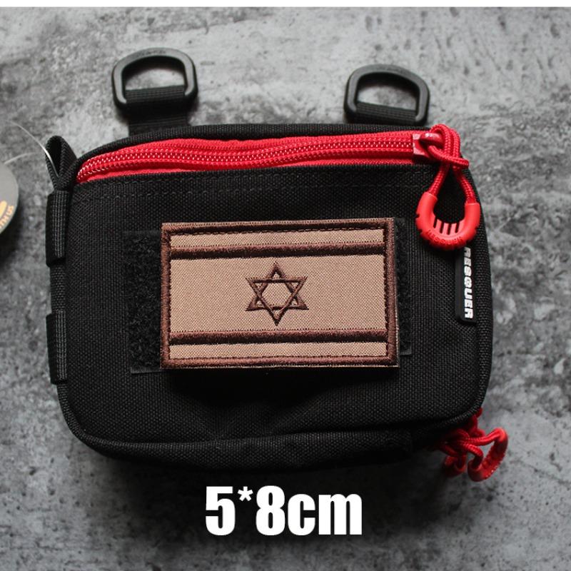 Vyšívaná vlajka Velcro náramek ruský americký německý Velcro britská morálka odznak nášivka odznak balíček nálepka