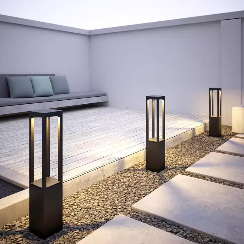 Lawn Light Modern LED Outdoor Waterproof Lamp Villa Garden Lawn Landscape Light Outdoor Porch Courtyard Aluminum Lawn Light