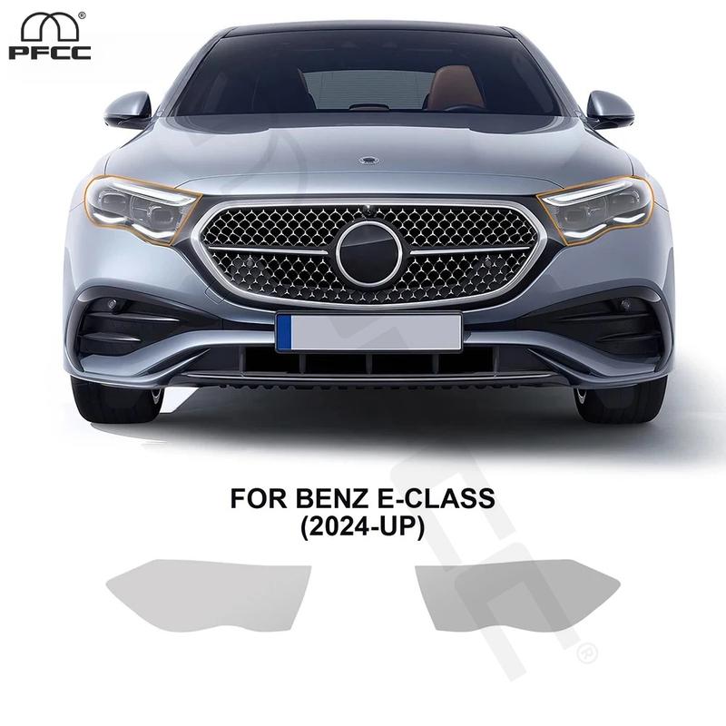 For Mercedes Benz E Class W214 2024 2025 Headlight Rearview Taillight B Pillars Protection Film TPU Anti-scratch Pre-cut PPF Bra