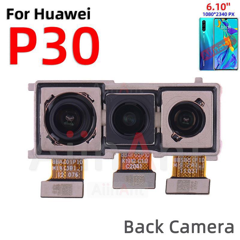 Aiinant Front Camera Rear Main Back Camera Flex Cable For Huawei P30 Lite P30 Pro Spare Parts