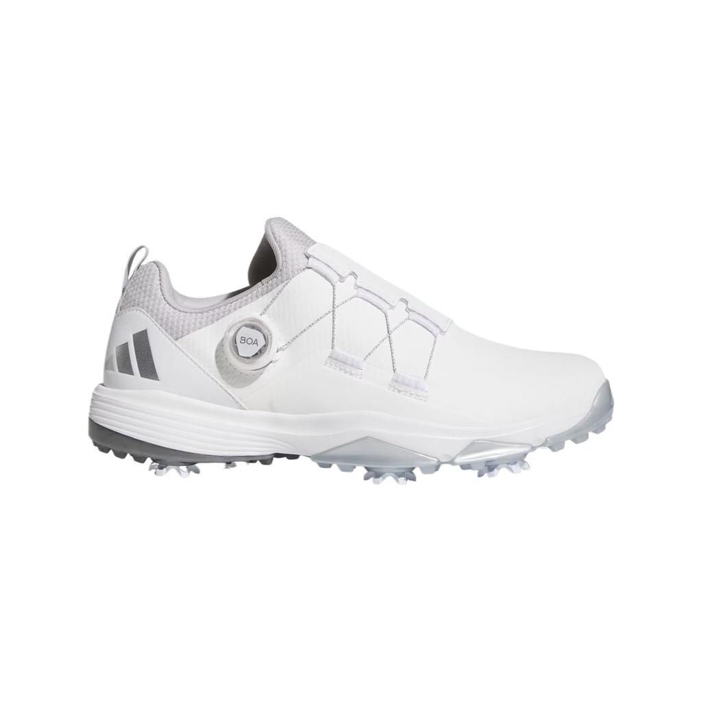 Adidas Powerfade Boa Fashion Comfortable Simple Versatile Shock Absorbing Non-Slip Low-Top Golf Shoes Men Sneakers White Gray IH2202