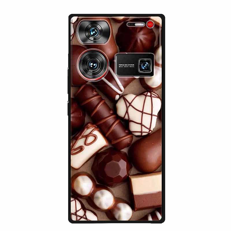 For ZTE Nubia Z60 Ultra Case Animals Soft Silicone TPU Cover Phone Cases For ZTE Nubia Z60Ultra 5G Protective Cool Wolf Coque